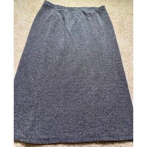 Crazy Horse women XL black and tan long skirt